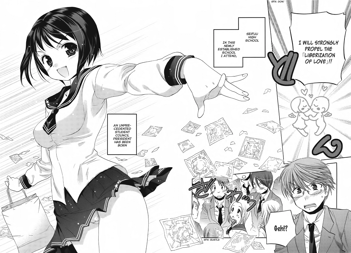 Okusama ga Seito Kaichou! Chapter 1 page 7 - Chapter 1: The SC President's married-into Family