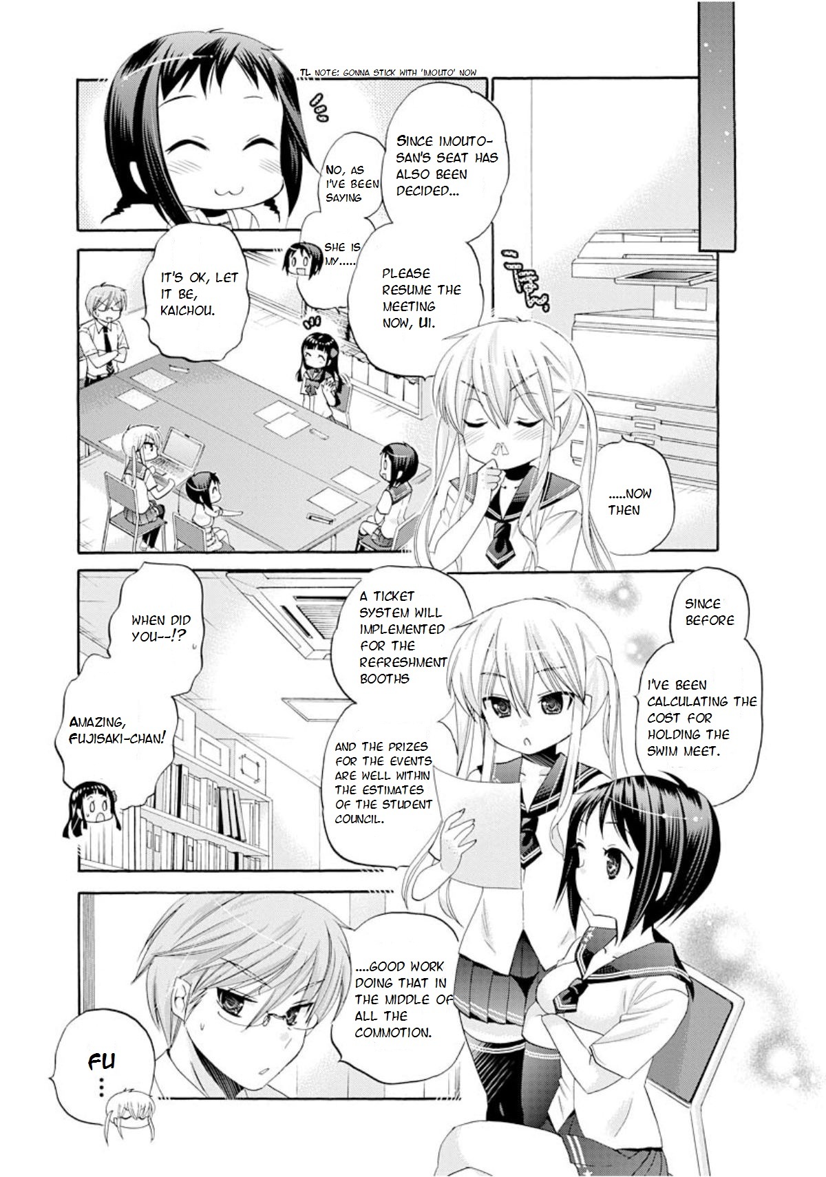 Okusama ga Seito Kaichou! Chapter 11 page 19 - Chapter 11: Seitokaichou and her relative and Fujisaki-san
