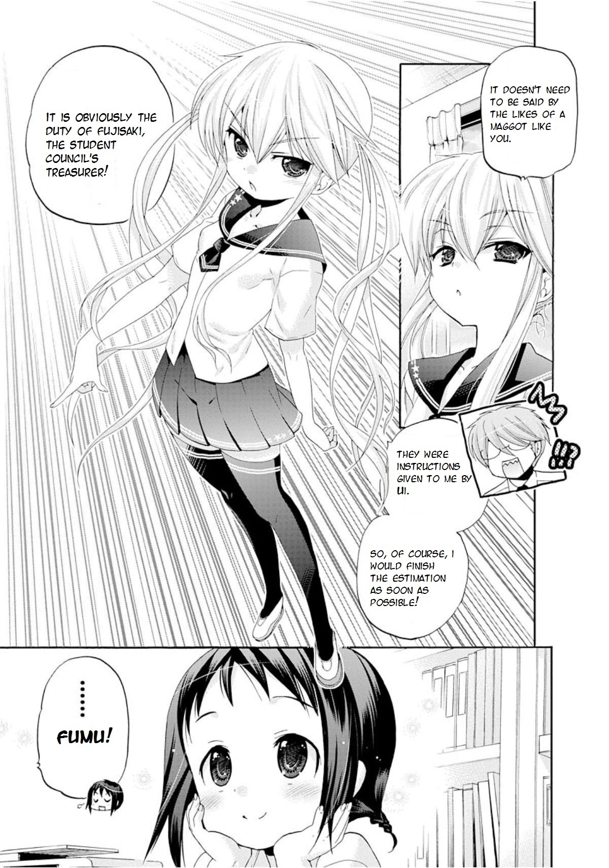 Okusama ga Seito Kaichou! Chapter 11 page 20 - Chapter 11: Seitokaichou and her relative and Fujisaki-san