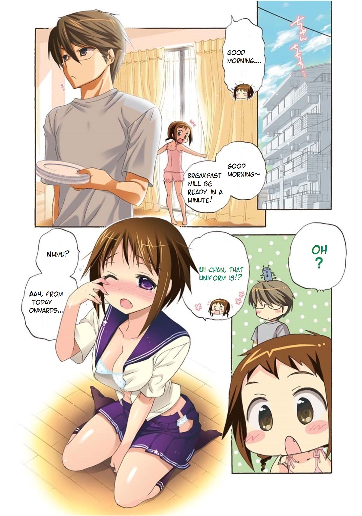 Okusama ga Seito Kaichou! Chapter 11 page 4 - Chapter 11: Seitokaichou and her relative and Fujisaki-san
