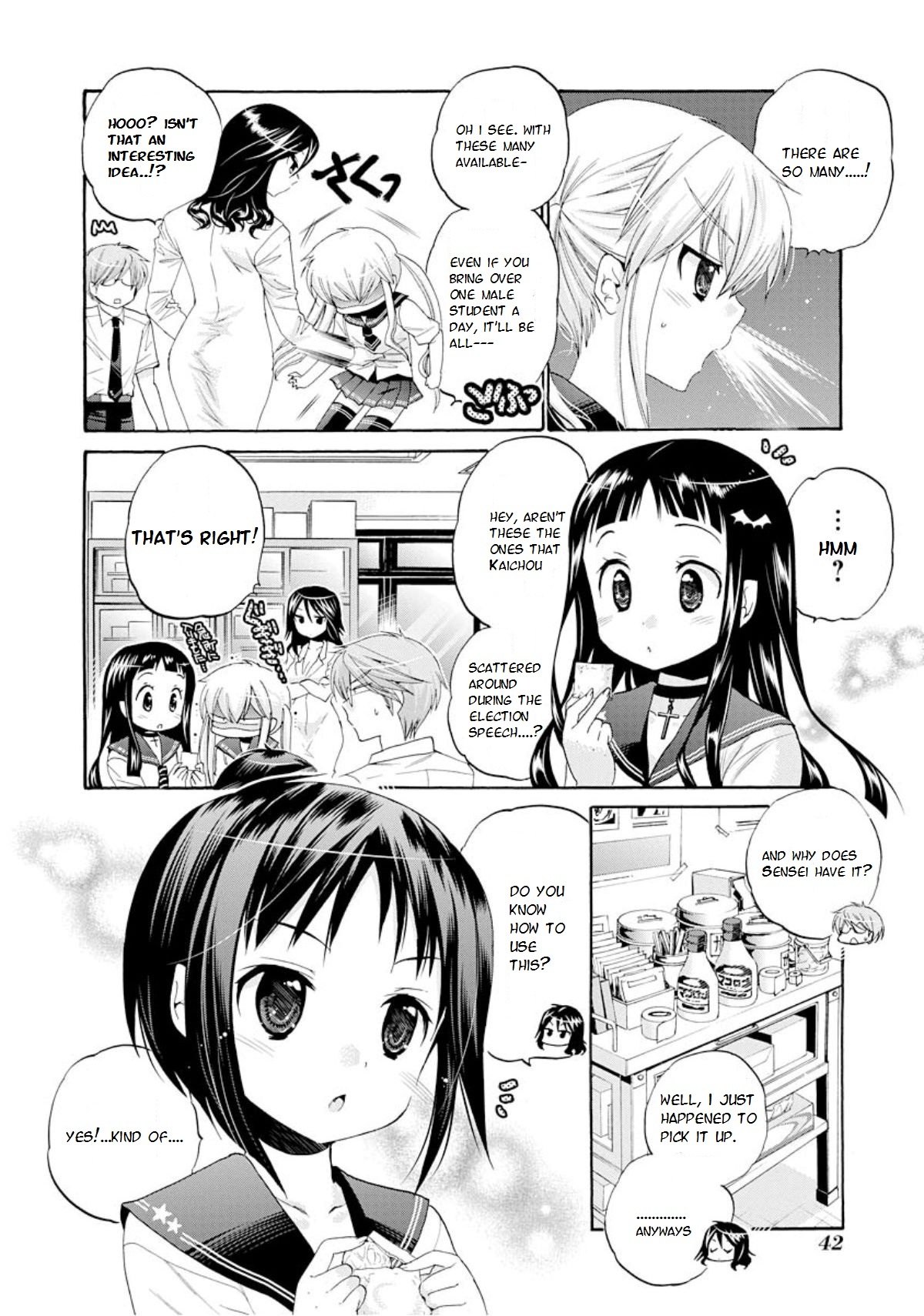 Okusama ga Seito Kaichou! Chapter 12 page 6 - Chapter 12: Teach Me Seitokaichou!