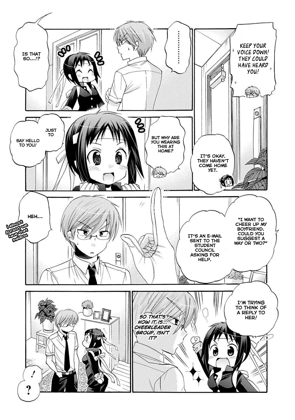 Okusama ga Seito Kaichou! Chapter 19 page 9 - Chapter 19: Kaichou's Support