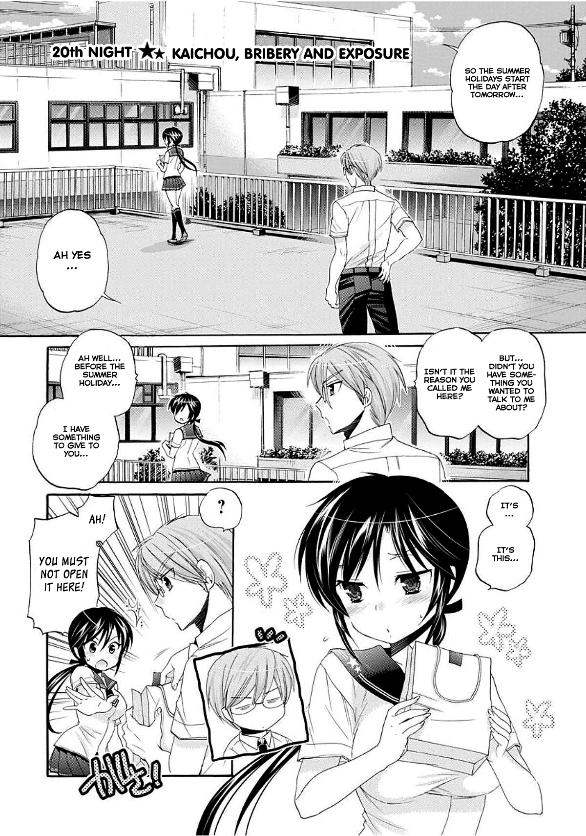 Okusama ga Seito Kaichou! Chapter 20 page 1 - Chapter 20: Kaichou, Bribery and Exposure