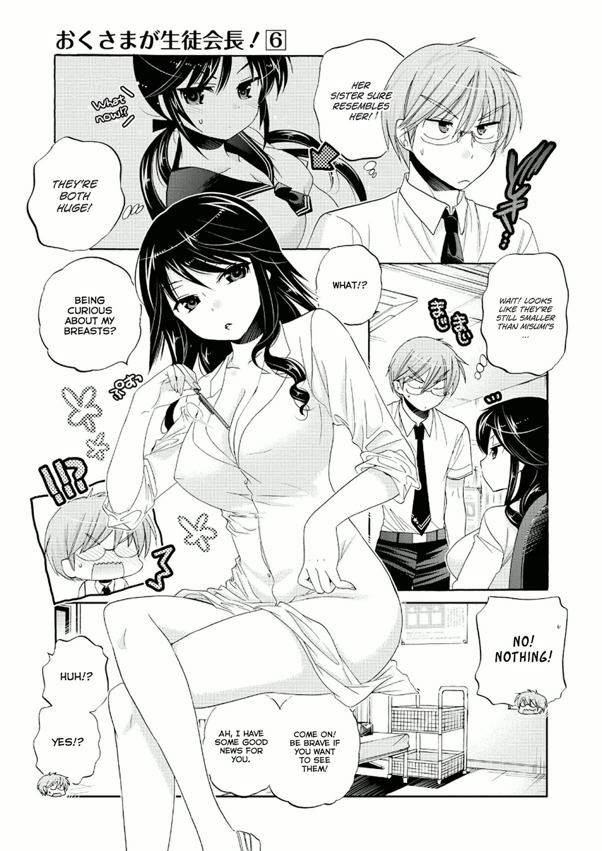 Okusama ga Seito Kaichou! Chapter 26 page 10 - Chapter 26: Kaichou's Help