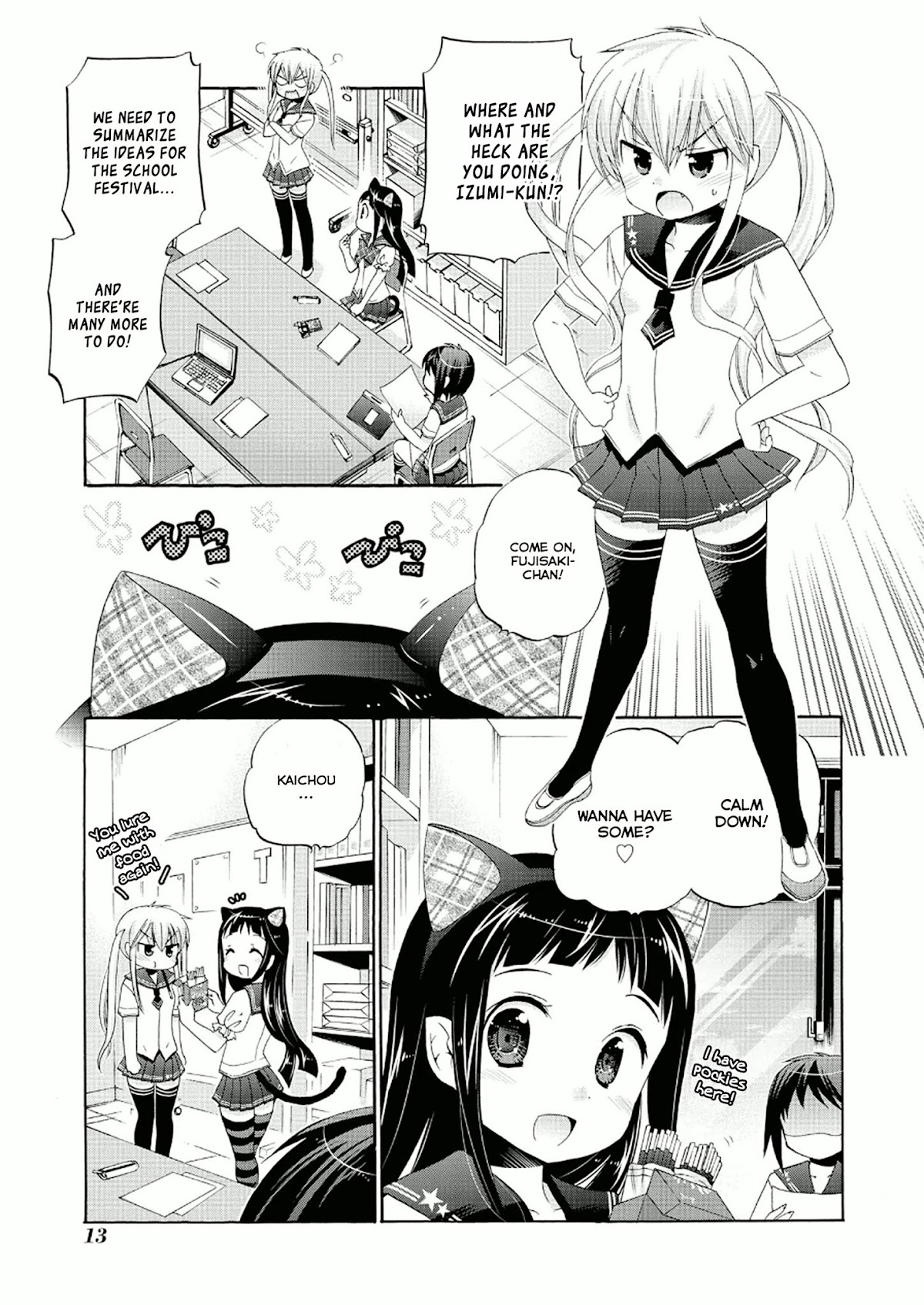 Okusama ga Seito Kaichou! Chapter 26 page 14 - Chapter 26: Kaichou's Help