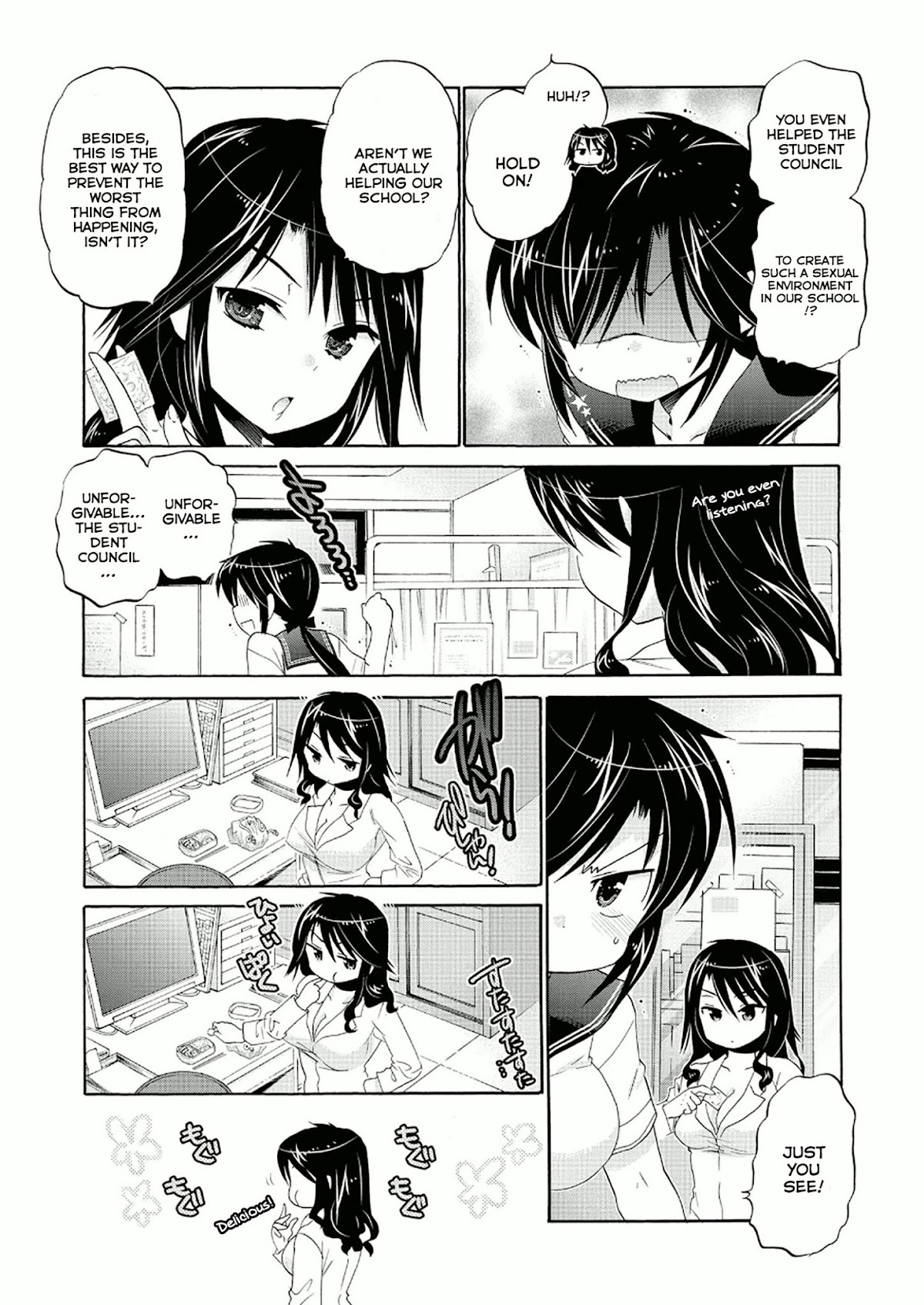 Okusama ga Seito Kaichou! Chapter 27 page 15 - Chapter 27: Public Moral Committee's Chairman Awakens