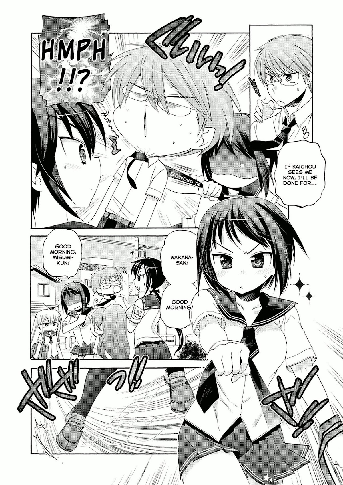 Okusama ga Seito Kaichou! Chapter 27 page 5 - Chapter 27: Public Moral Committee's Chairman Awakens
