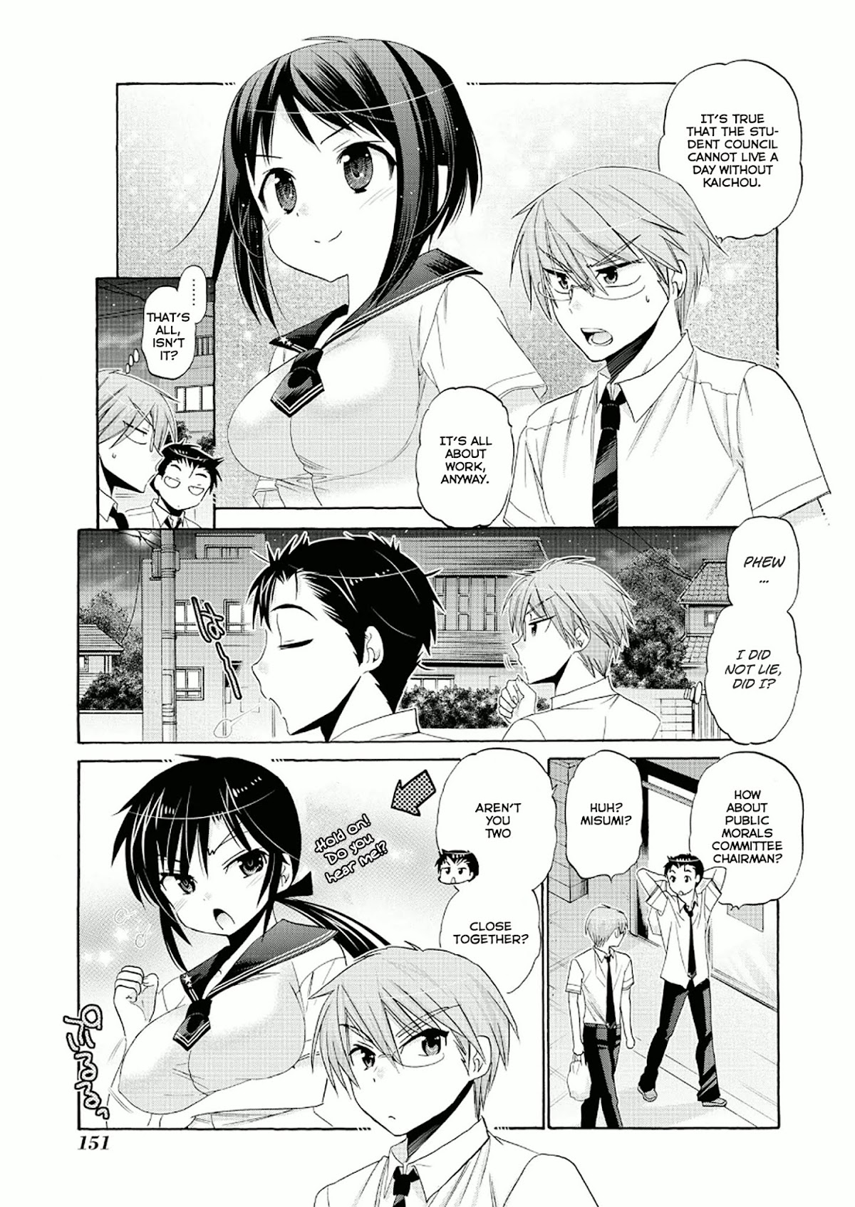 Okusama ga Seito Kaichou! Chapter 30 page 17 - Chapter 30: Kaichou and Him (Festival's Eve)