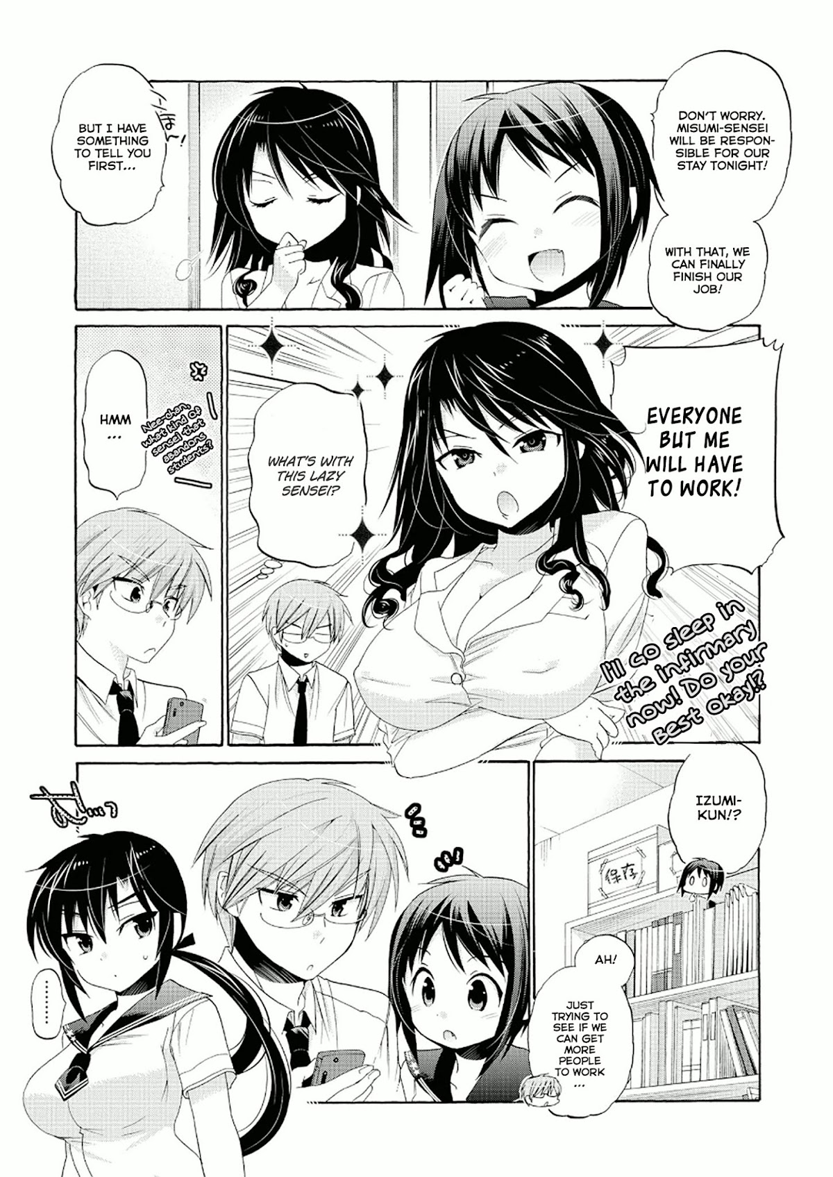 Okusama ga Seito Kaichou! Chapter 30 page 9 - Chapter 30: Kaichou and Him (Festival's Eve)