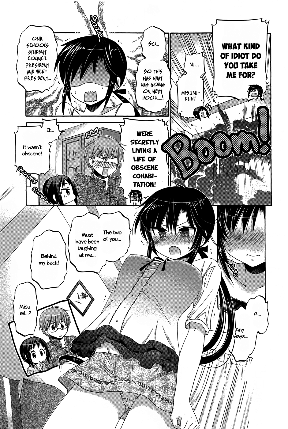 Okusama ga Seito Kaichou! Chapter 33 page 13 - Chapter 33: Kaichou and the Public Morals Committee Chairman’s Nonnegotiable Fight