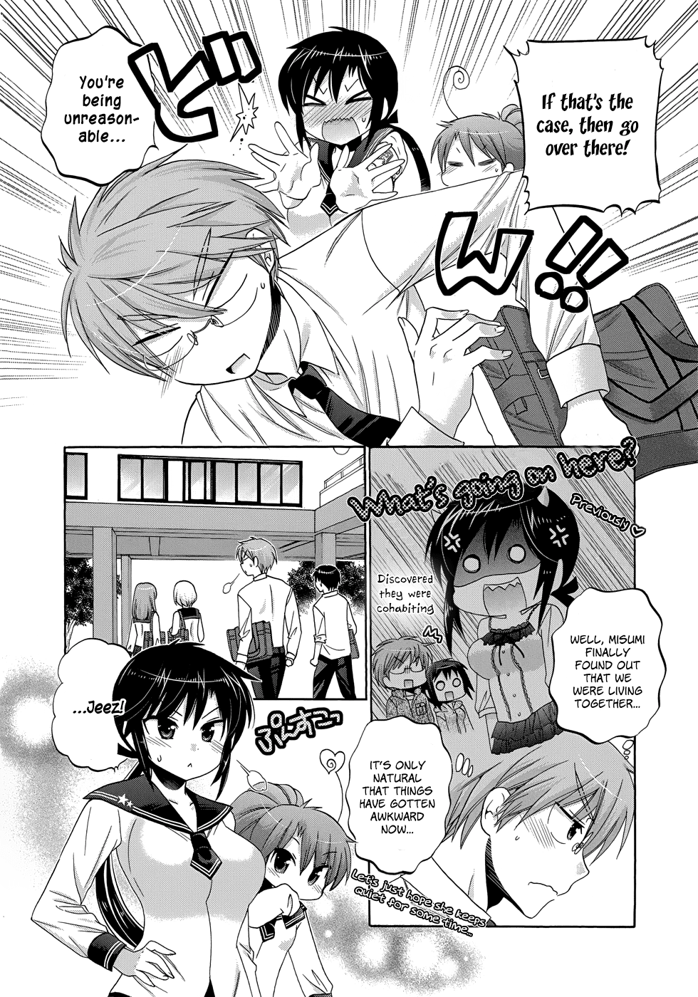 Okusama ga Seito Kaichou! Chapter 34 page 4 - Chapter 34: The Public Morals Committee Chairman's Embarrassment and Nabe