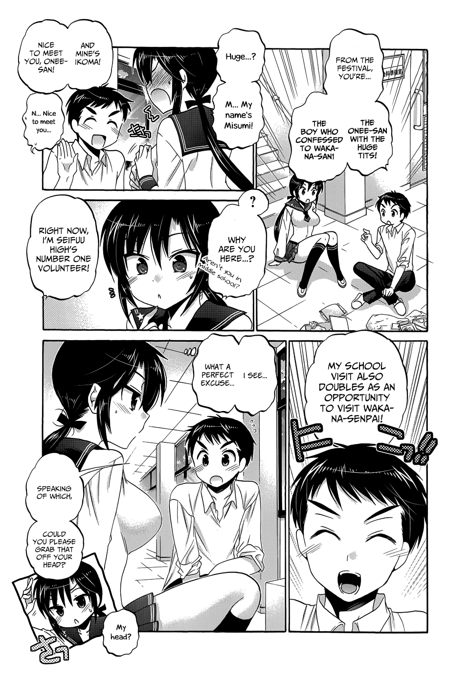 Okusama ga Seito Kaichou! Chapter 34 page 9 - Chapter 34: The Public Morals Committee Chairman's Embarrassment and Nabe