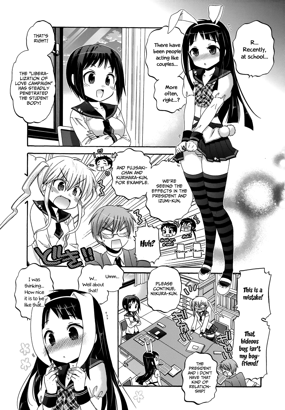 Okusama ga Seito Kaichou! Chapter 37 page 9 - Chapter 37: Niikura's Dangerous Afternoon