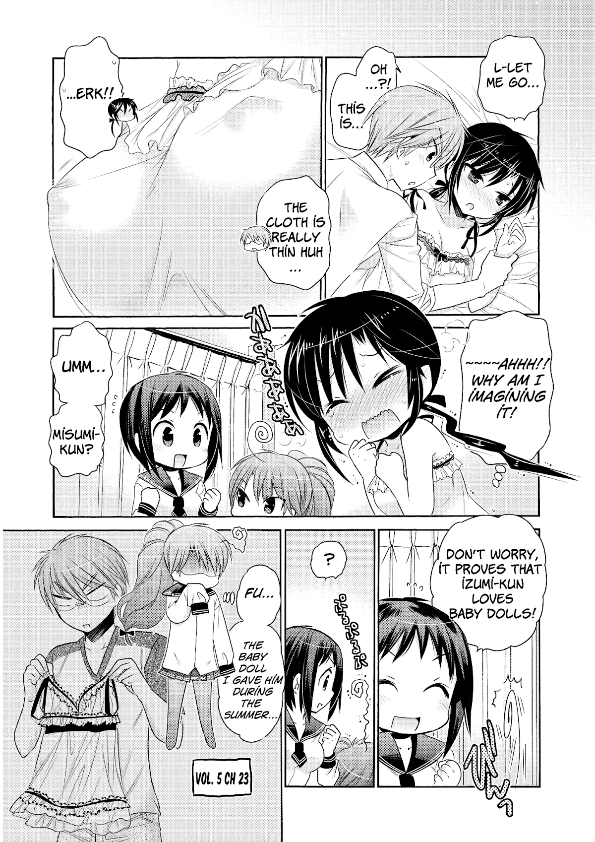 Okusama ga Seito Kaichou! Chapter 40 page 23 - Chapter 40: Student Council President and Public Morals Chairman