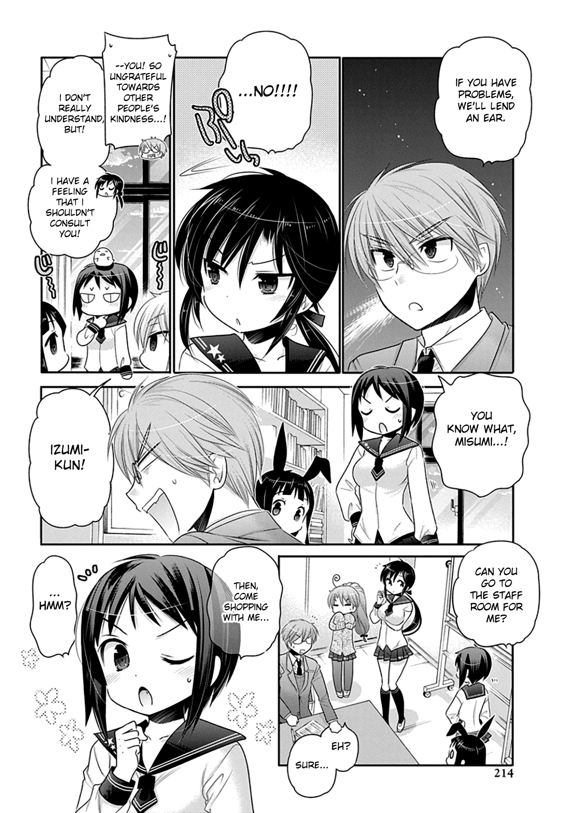 Okusama ga Seito Kaichou! Chapter 42 page 10 - Chapter 42: Public Moral Committee member Sawatari-san's concern