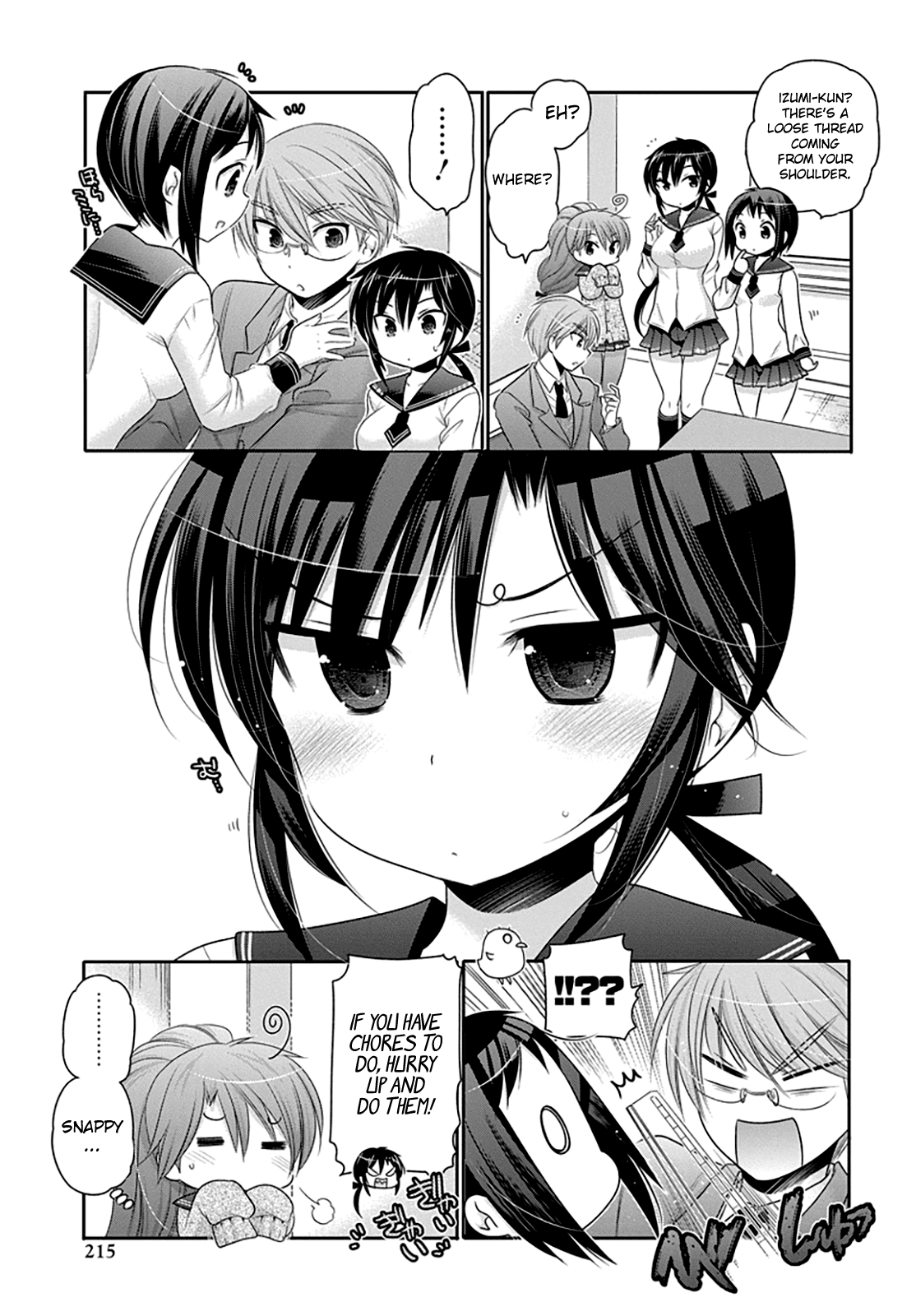 Okusama ga Seito Kaichou! Chapter 42 page 11 - Chapter 42: Public Moral Committee member Sawatari-san's concern