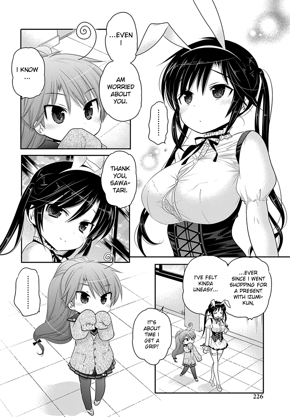 Okusama ga Seito Kaichou! Chapter 42 page 22 - Chapter 42: Public Moral Committee member Sawatari-san's concern