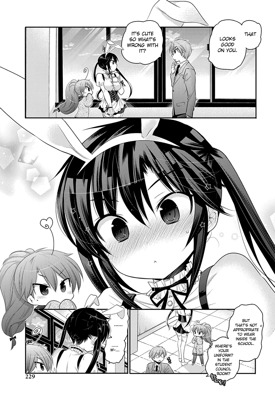 Okusama ga Seito Kaichou! Chapter 42 page 25 - Chapter 42: Public Moral Committee member Sawatari-san's concern