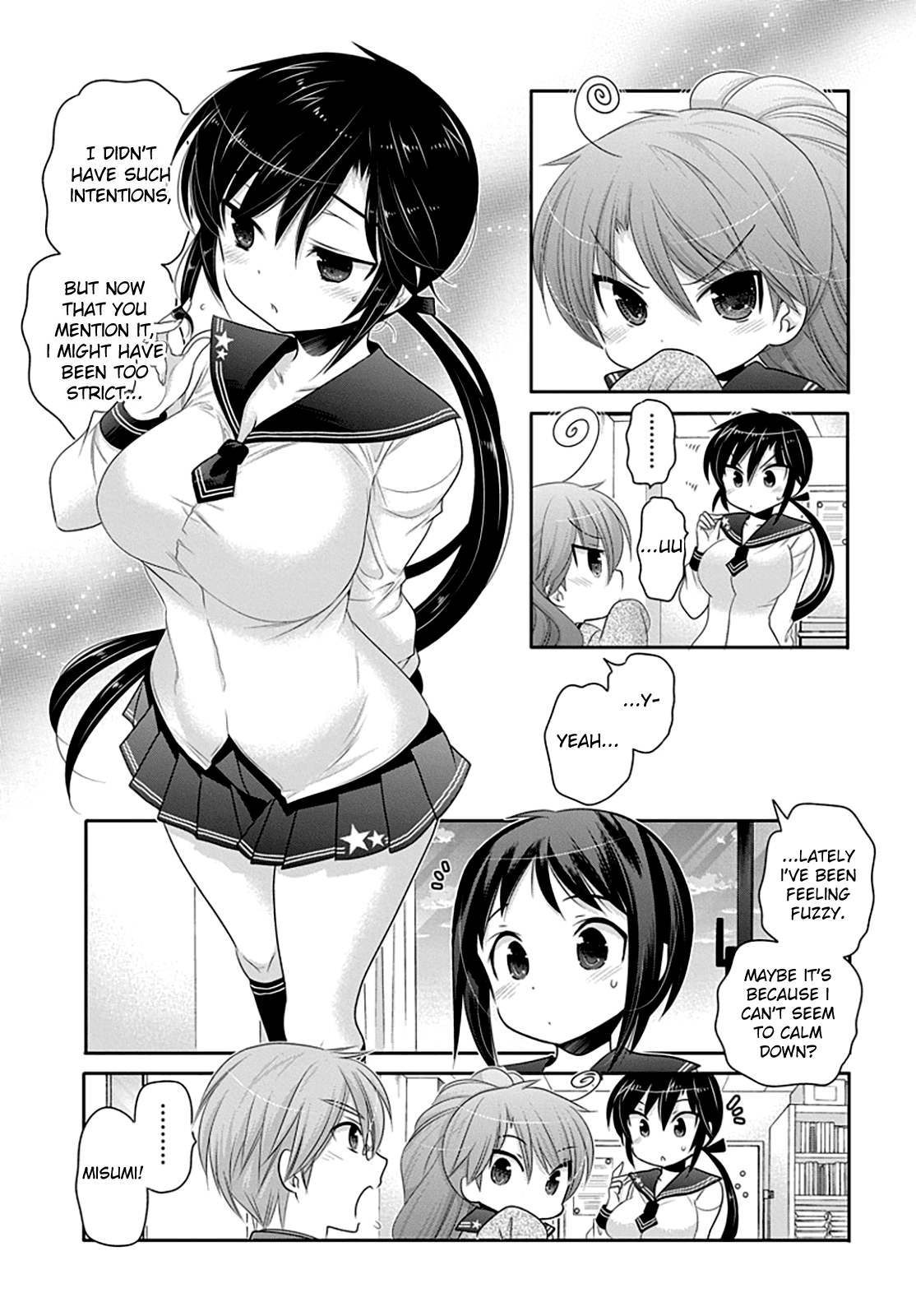Okusama ga Seito Kaichou! Chapter 42 page 9 - Chapter 42: Public Moral Committee member Sawatari-san's concern