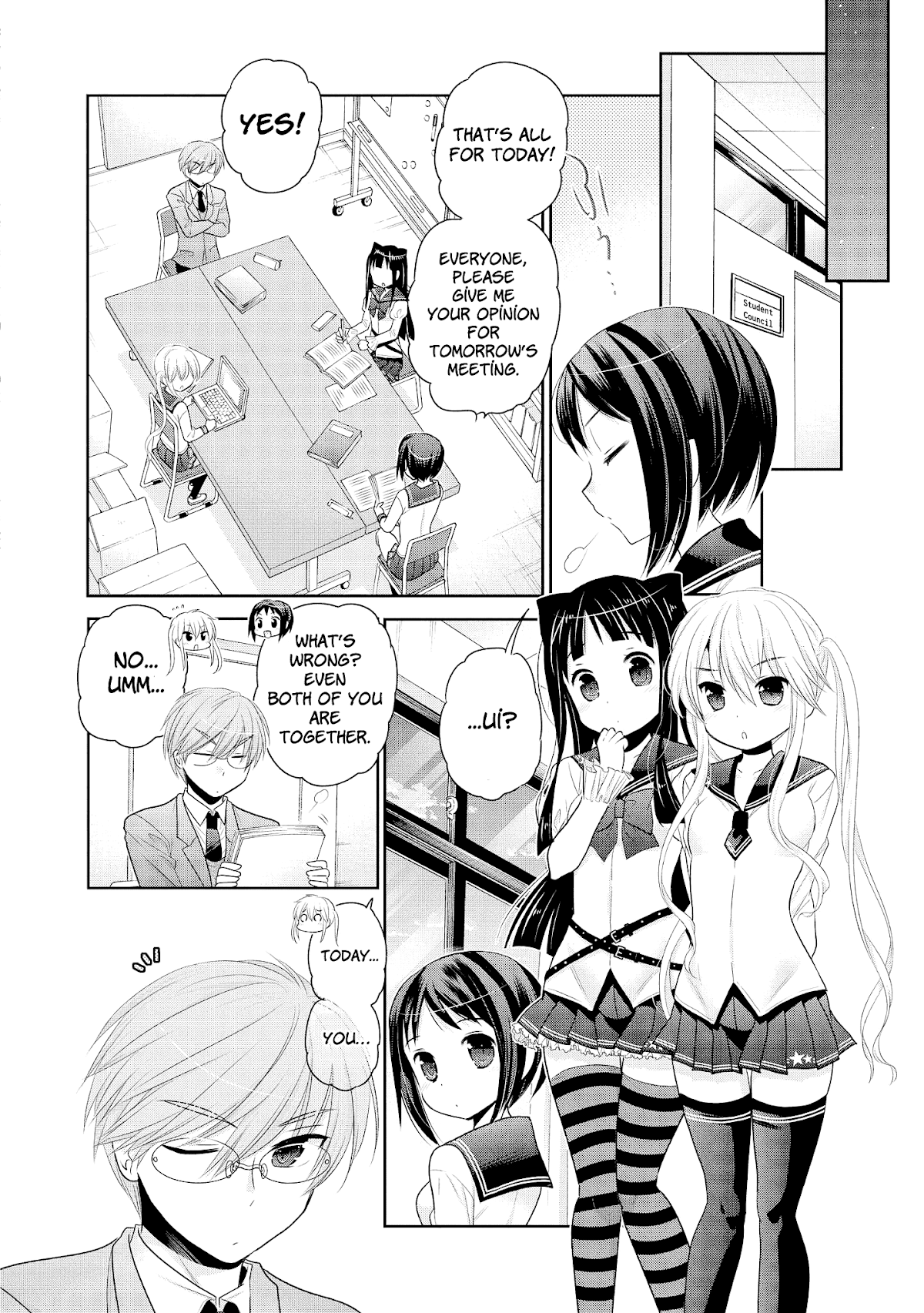 Okusama ga Seito Kaichou! Chapter 44 page 3 - Chapter 44: President (plus alpha) and holy night