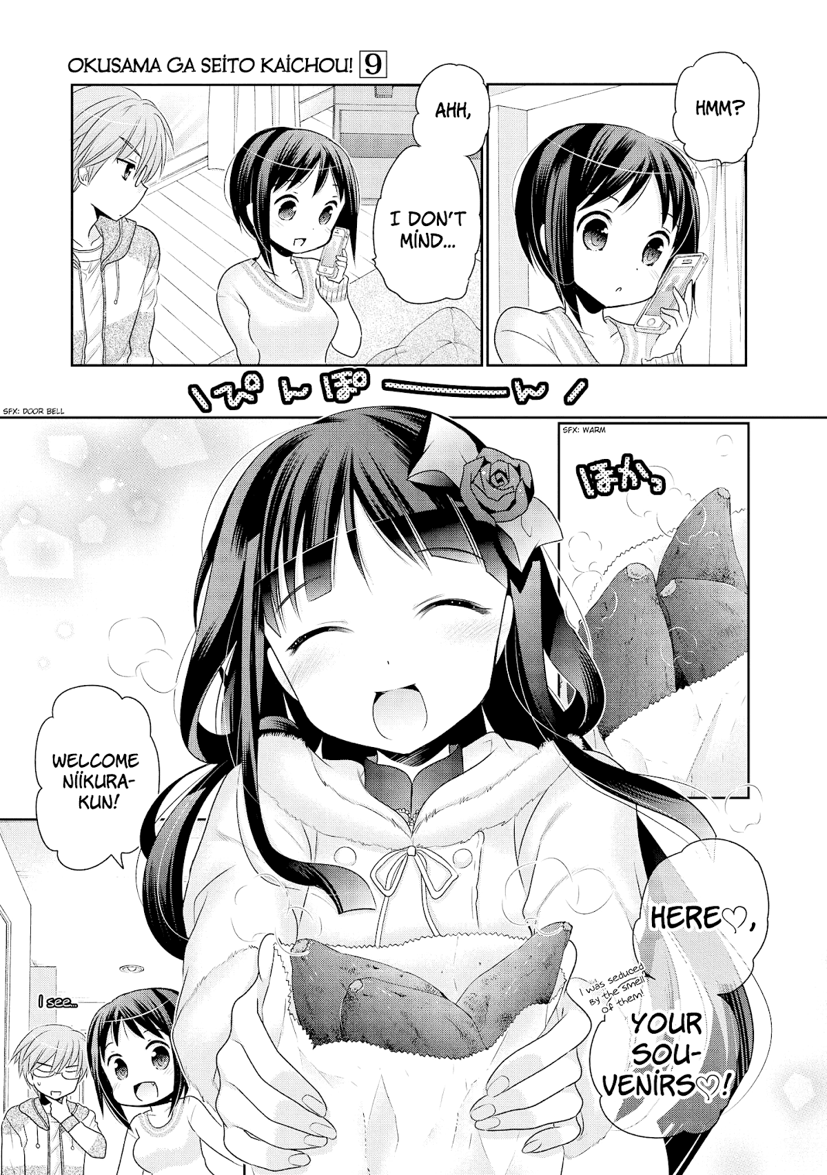 Okusama ga Seito Kaichou! Chapter 45 page 8 - Chapter 45: Niikura-san's Winter Raid