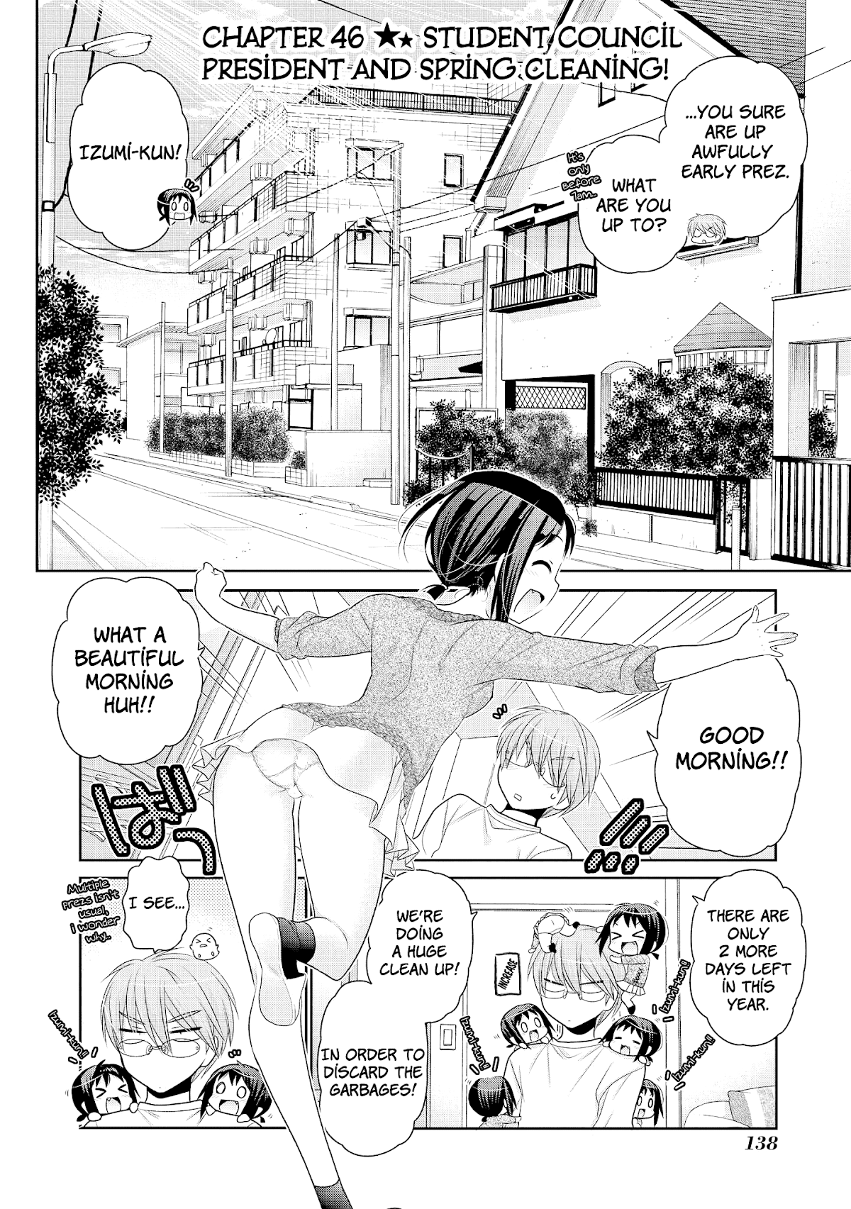 Okusama ga Seito Kaichou! Chapter 46 page 3 - Chapter 46: Student Council President And Spring Cleaning!