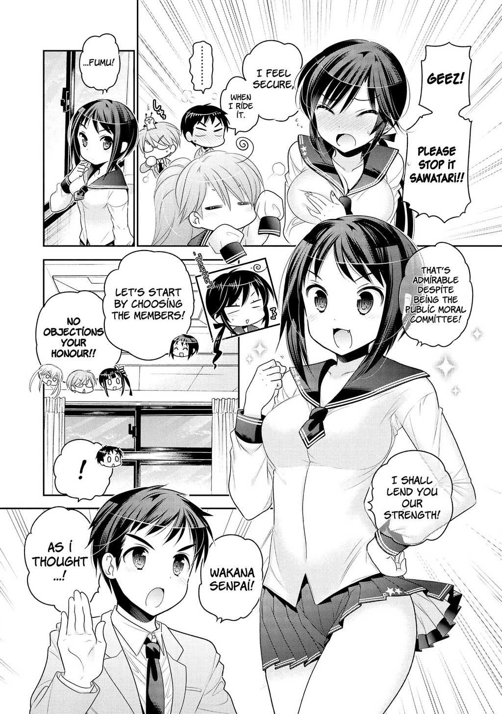 Okusama ga Seito Kaichou! Chapter 53 page 10 - Chapter 53: Public Morals President And Fresman-Kun (And Vice President)