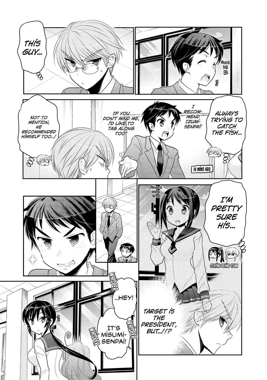 Okusama ga Seito Kaichou! Chapter 53 page 12 - Chapter 53: Public Morals President And Fresman-Kun (And Vice President)
