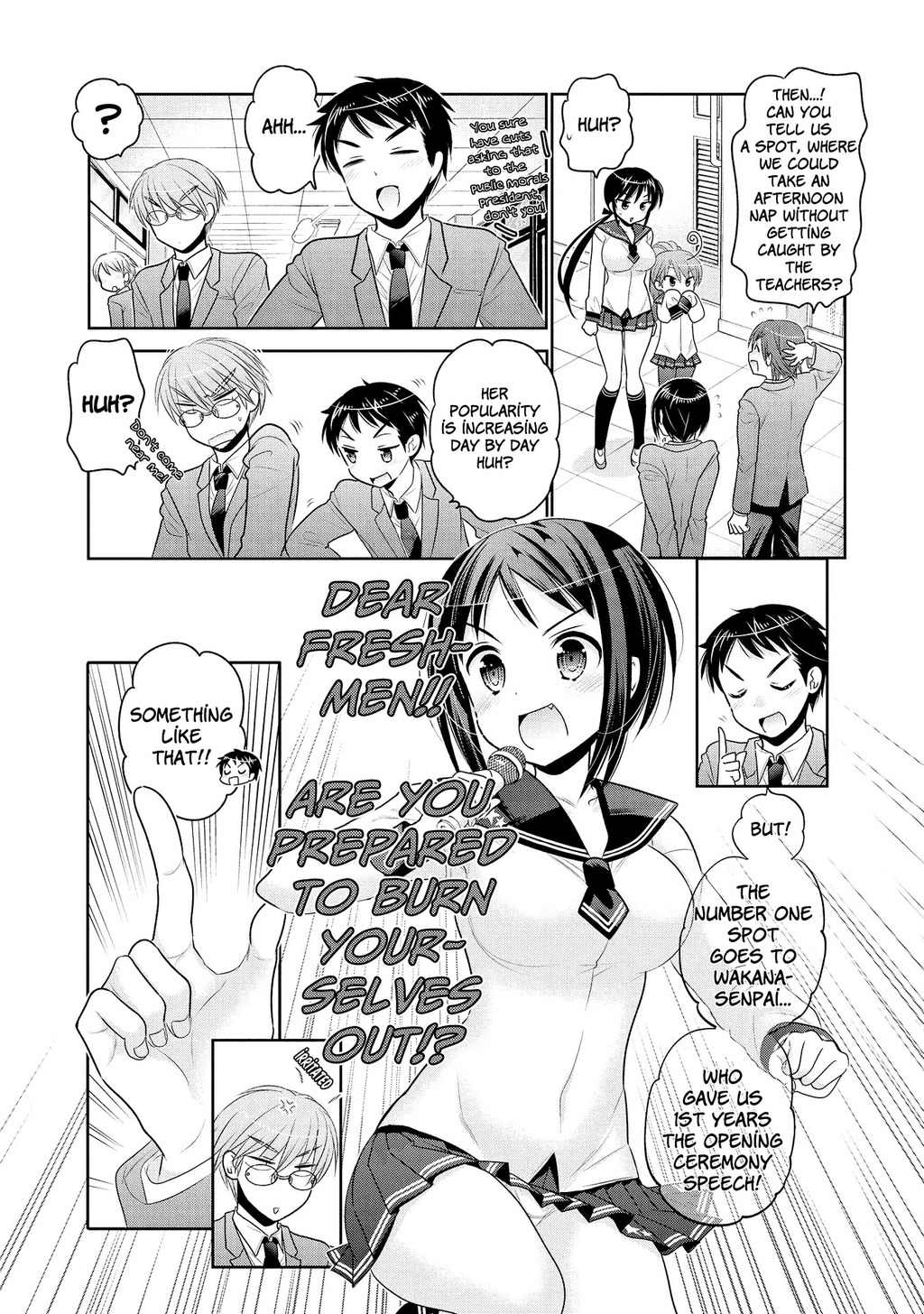 Okusama ga Seito Kaichou! Chapter 53 page 15 - Chapter 53: Public Morals President And Fresman-Kun (And Vice President)