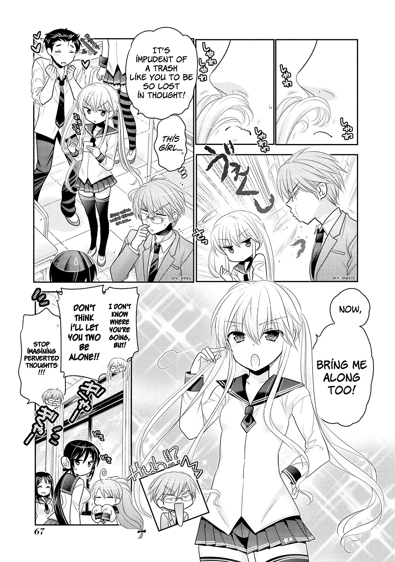 Okusama ga Seito Kaichou! Chapter 54 page 11 - Chapter 54: The Class Change And The Student Council Treasurer's Expectation