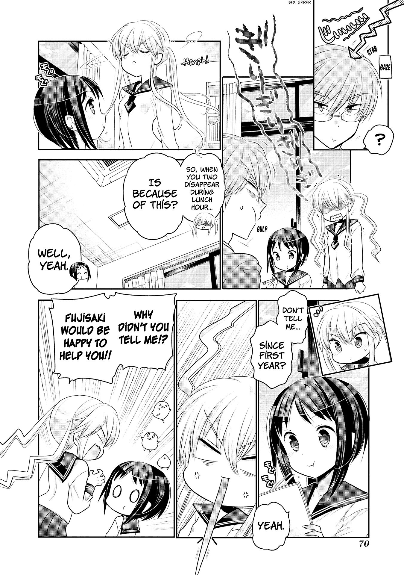 Okusama ga Seito Kaichou! Chapter 54 page 14 - Chapter 54: The Class Change And The Student Council Treasurer's Expectation