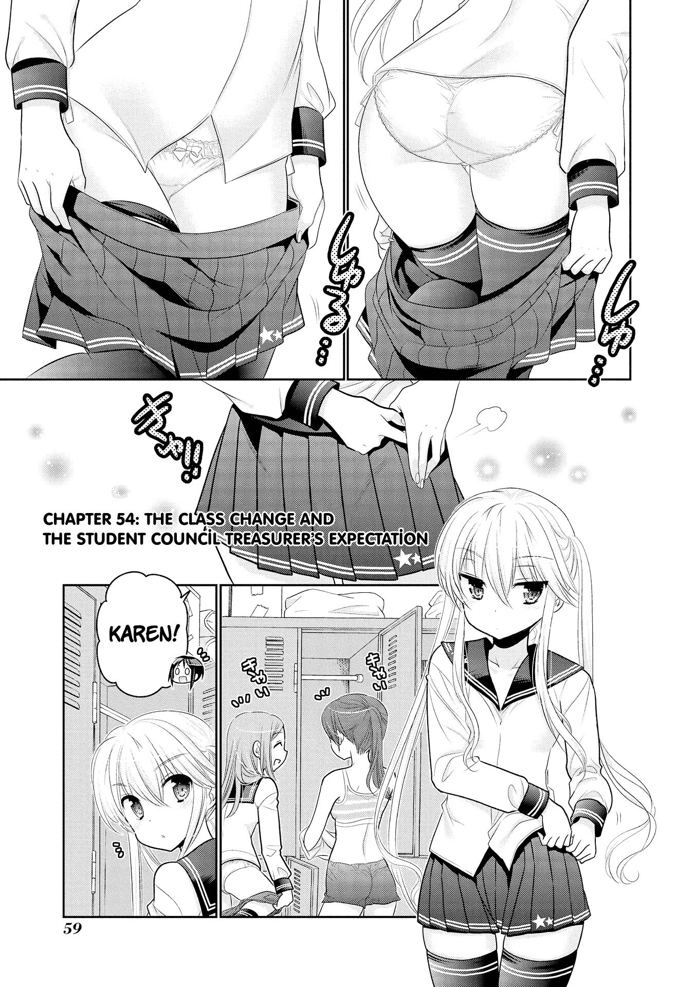 Okusama ga Seito Kaichou! Chapter 54 page 3 - Chapter 54: The Class Change And The Student Council Treasurer's Expectation