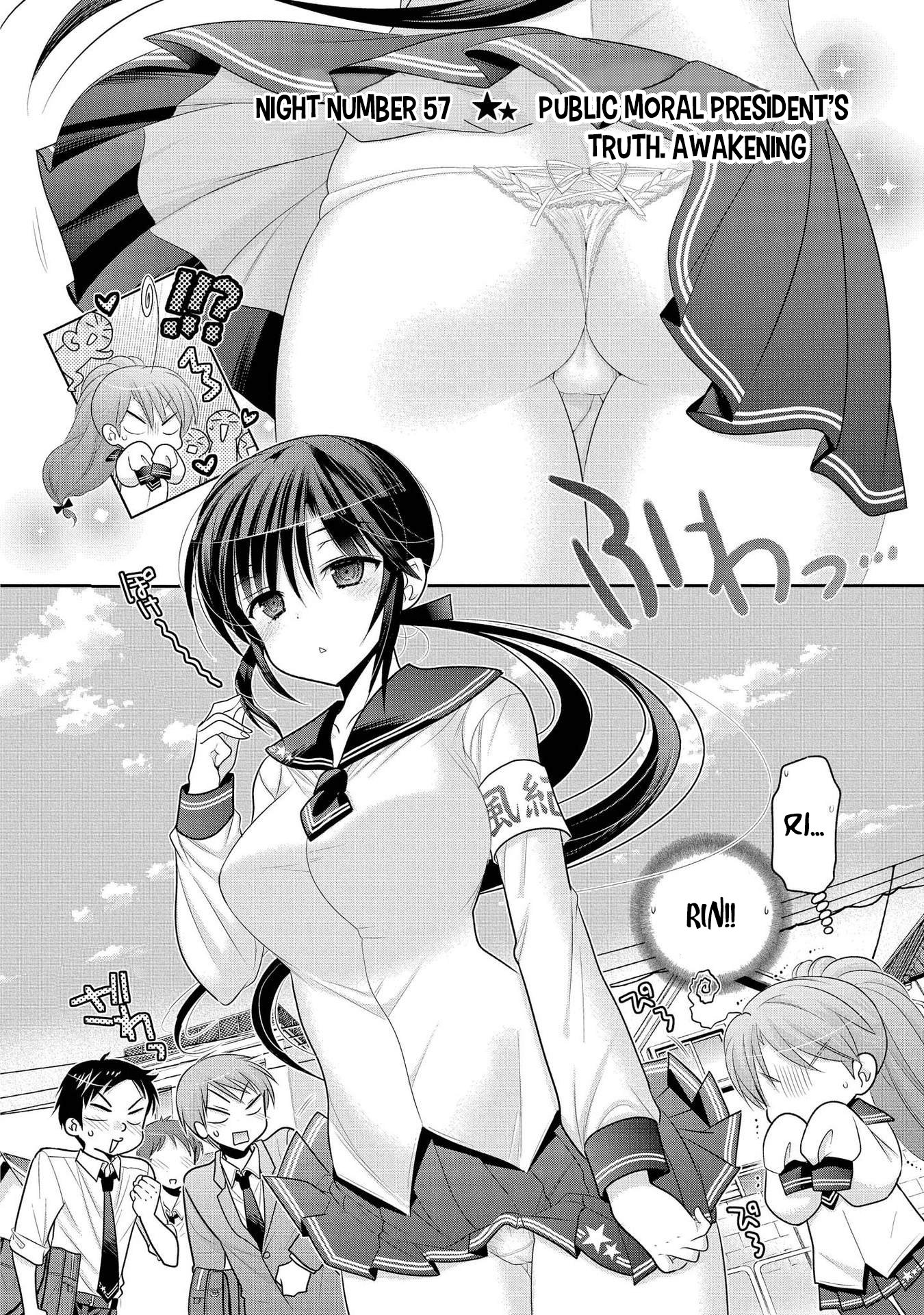 Okusama ga Seito Kaichou! Chapter 57 page 5 - Chapter 57: Public Moral President’s Truth. Awakening