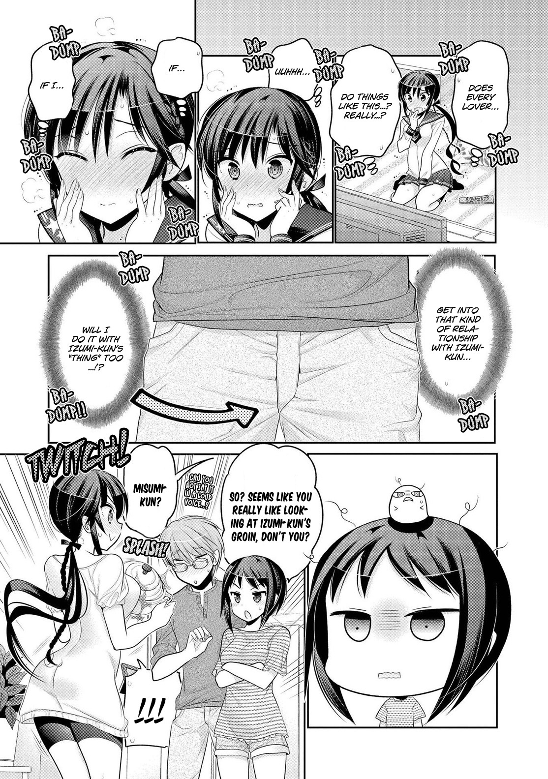 Okusama ga Seito Kaichou! Chapter 59 page 10 - Chapter 59: SC President and Public Moral Head's "Boiling Hot" Bath
