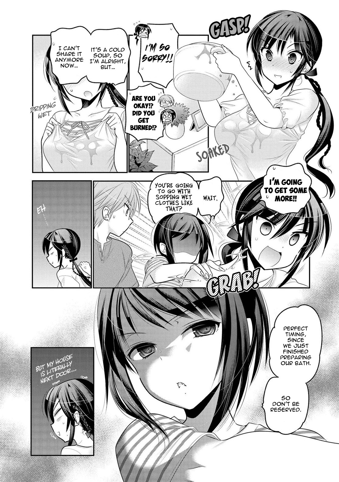 Okusama ga Seito Kaichou! Chapter 59 page 11 - Chapter 59: SC President and Public Moral Head's "Boiling Hot" Bath