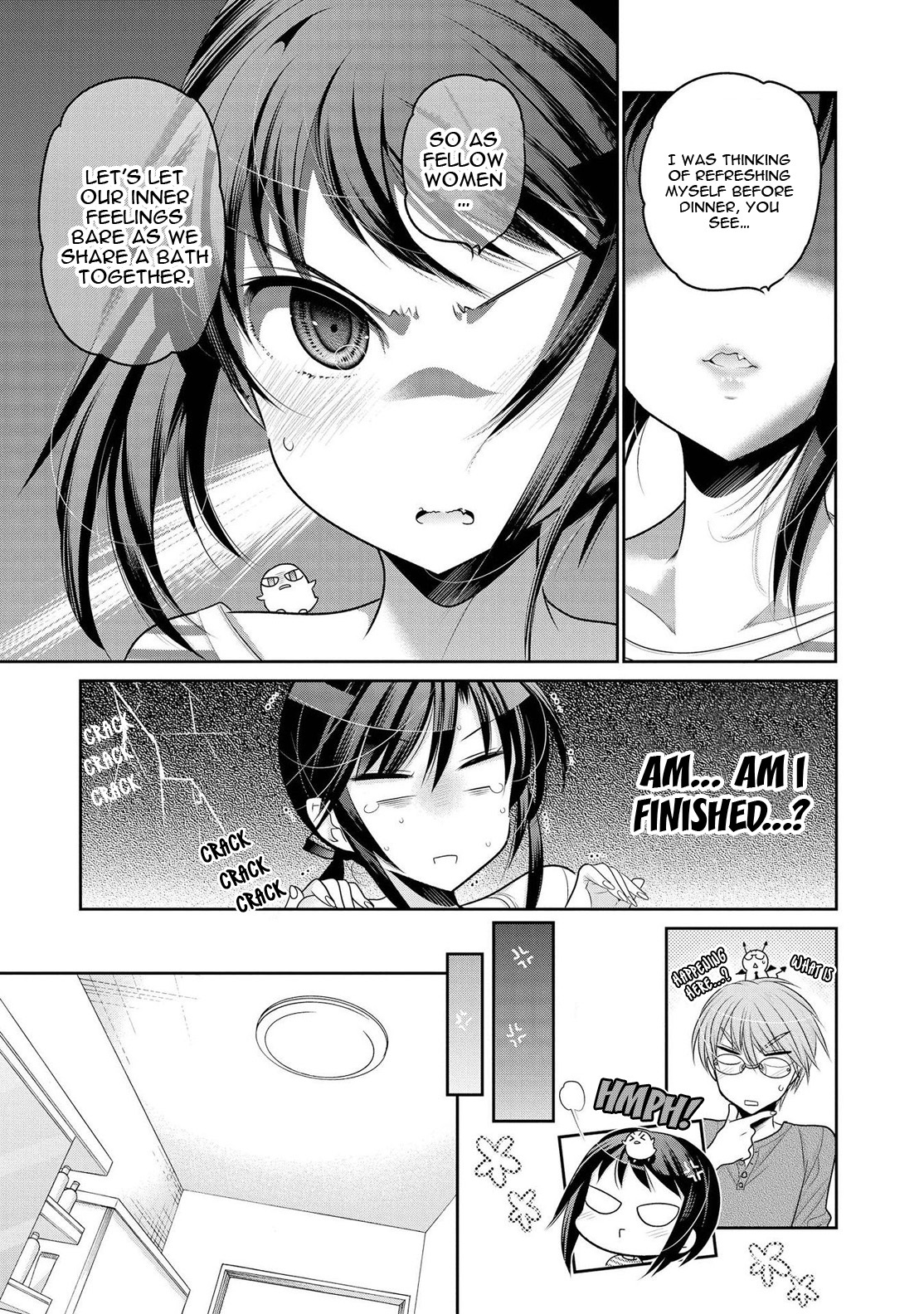 Okusama ga Seito Kaichou! Chapter 59 page 12 - Chapter 59: SC President and Public Moral Head's "Boiling Hot" Bath