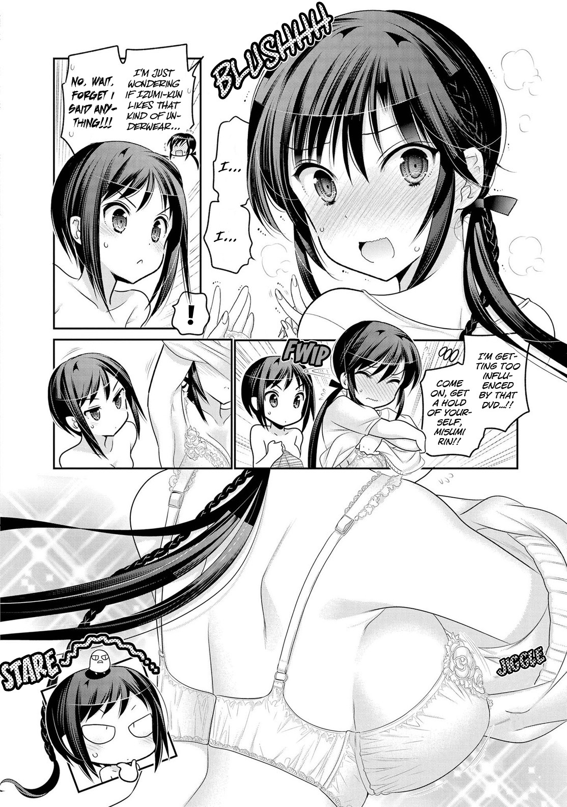 Okusama ga Seito Kaichou! Chapter 59 page 15 - Chapter 59: SC President and Public Moral Head's "Boiling Hot" Bath