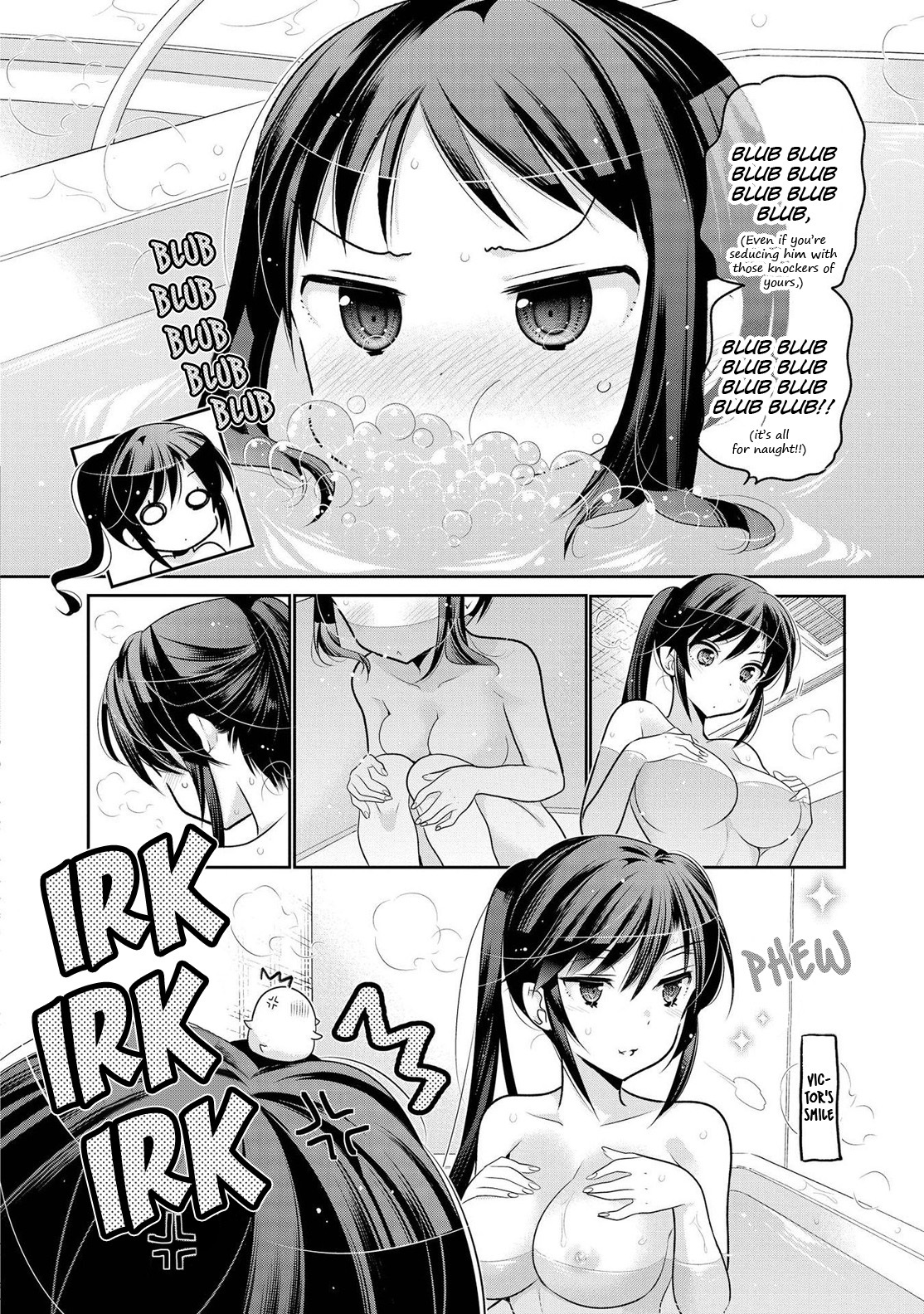 Okusama ga Seito Kaichou! Chapter 59 page 19 - Chapter 59: SC President and Public Moral Head's "Boiling Hot" Bath