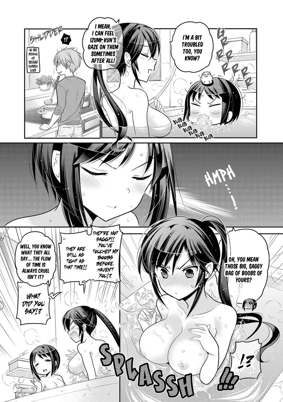 Okusama ga Seito Kaichou! Chapter 59 page 20 - Chapter 59: SC President and Public Moral Head's "Boiling Hot" Bath