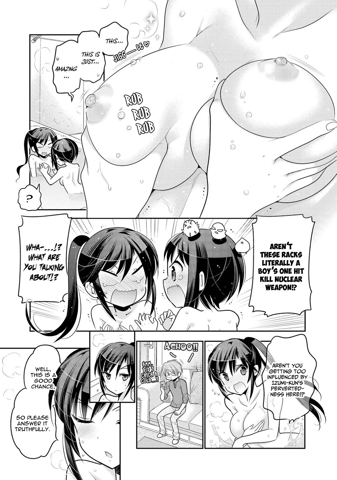 Okusama ga Seito Kaichou! Chapter 59 page 22 - Chapter 59: SC President and Public Moral Head's "Boiling Hot" Bath