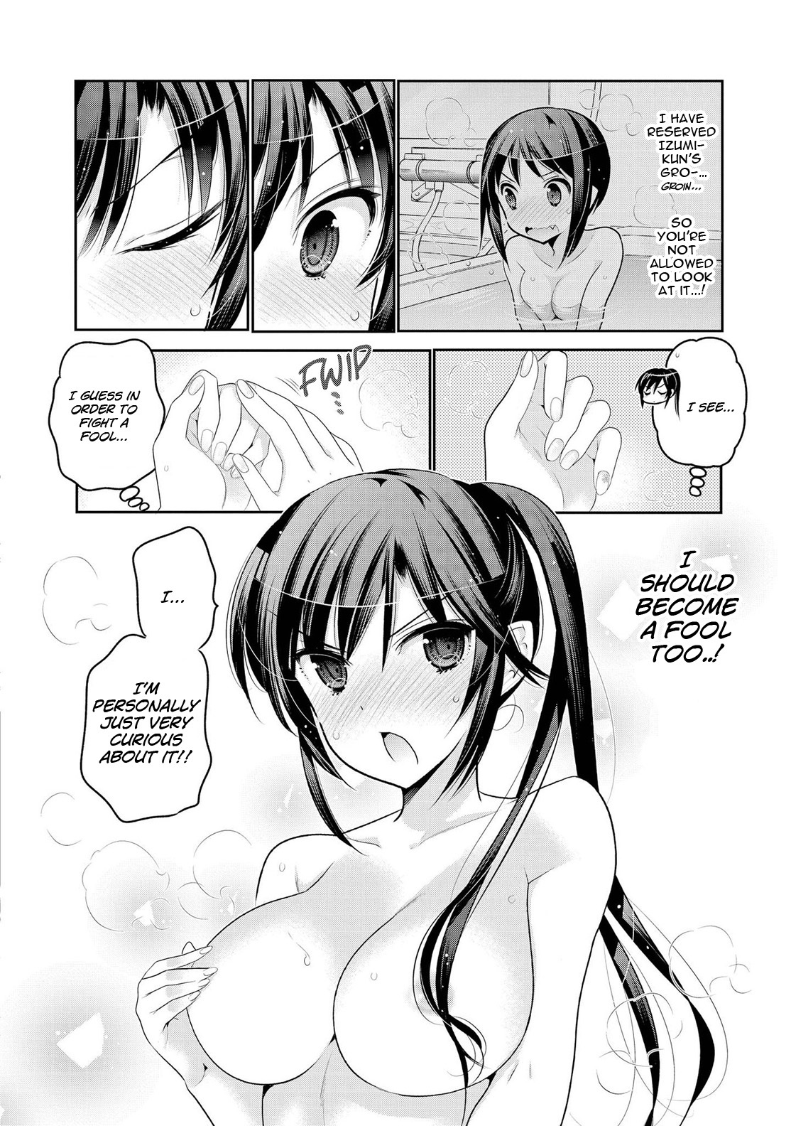 Okusama ga Seito Kaichou! Chapter 59 page 25 - Chapter 59: SC President and Public Moral Head's "Boiling Hot" Bath