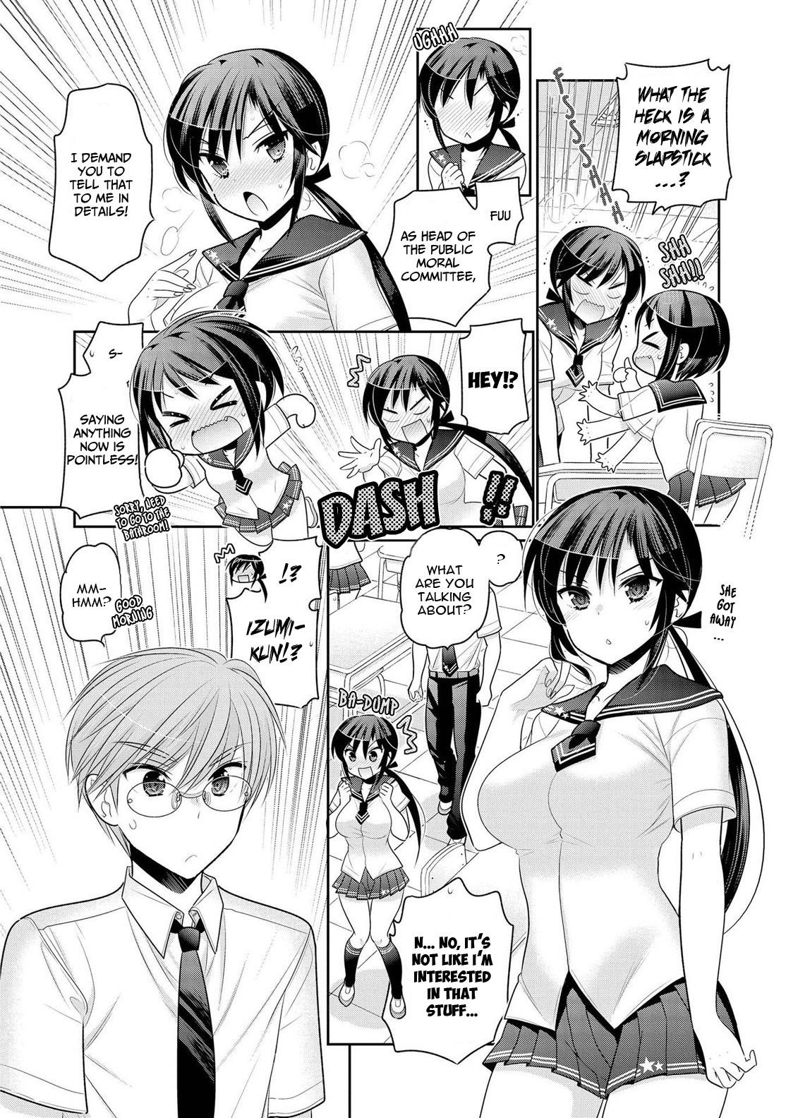 Okusama ga Seito Kaichou! Chapter 61 page 11 - Chapter 61: SC President and Public Moral Head's Physical Education