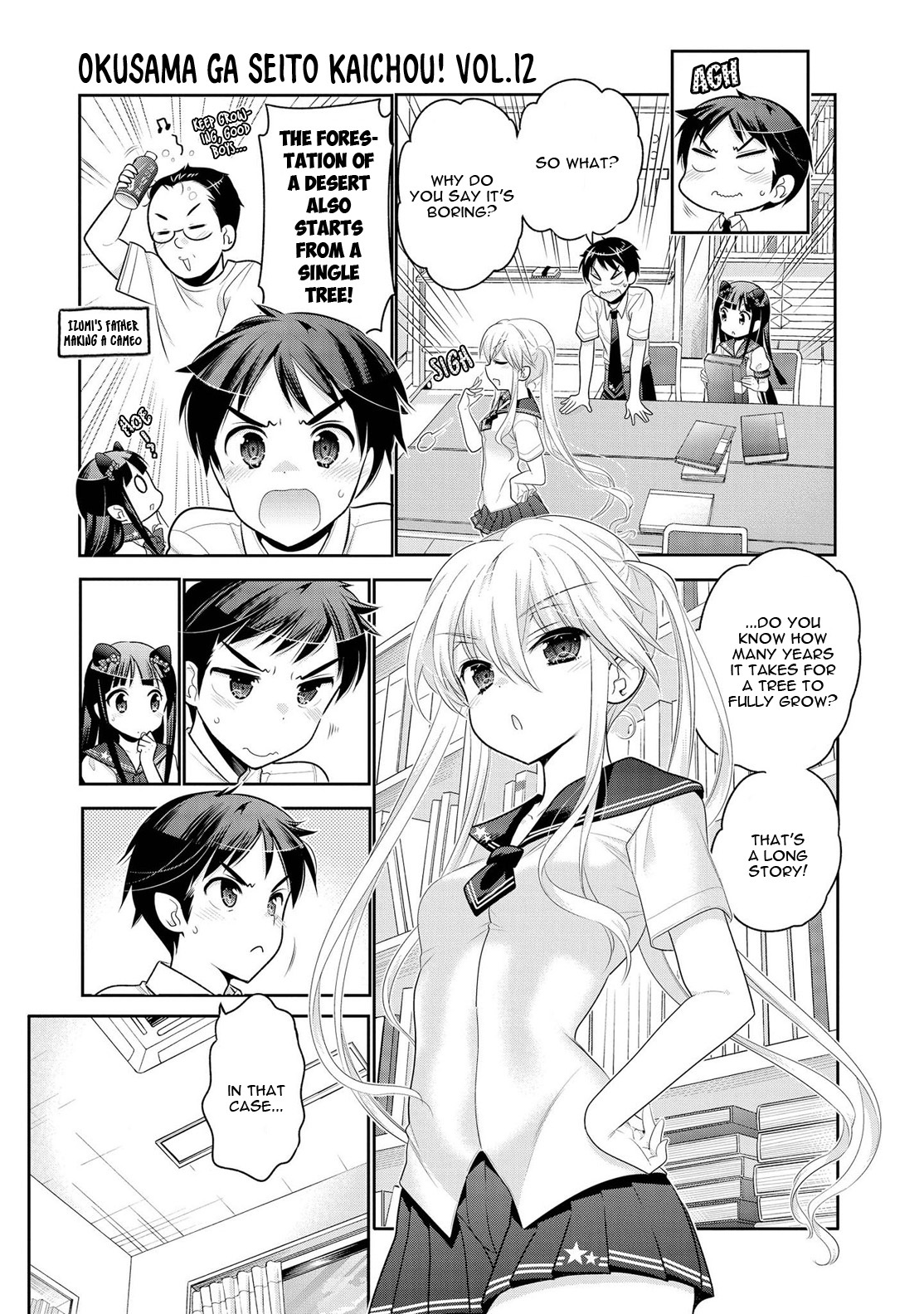 Okusama ga Seito Kaichou! Chapter 62 page 12 - Chapter 62: Ikoma-kun's 3 Steps Foward, 2 Steps Back