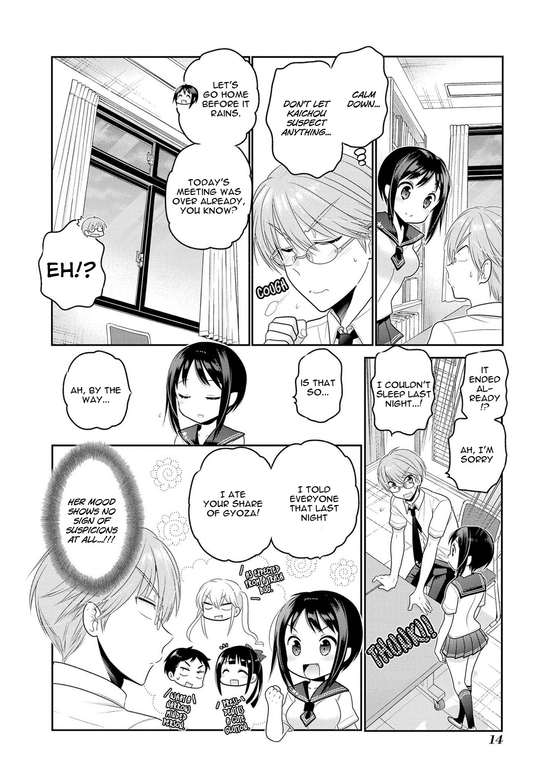 Okusama ga Seito Kaichou! Chapter 64 page 17 - Chapter 64: President's Decision and Vice Pres' Agitation