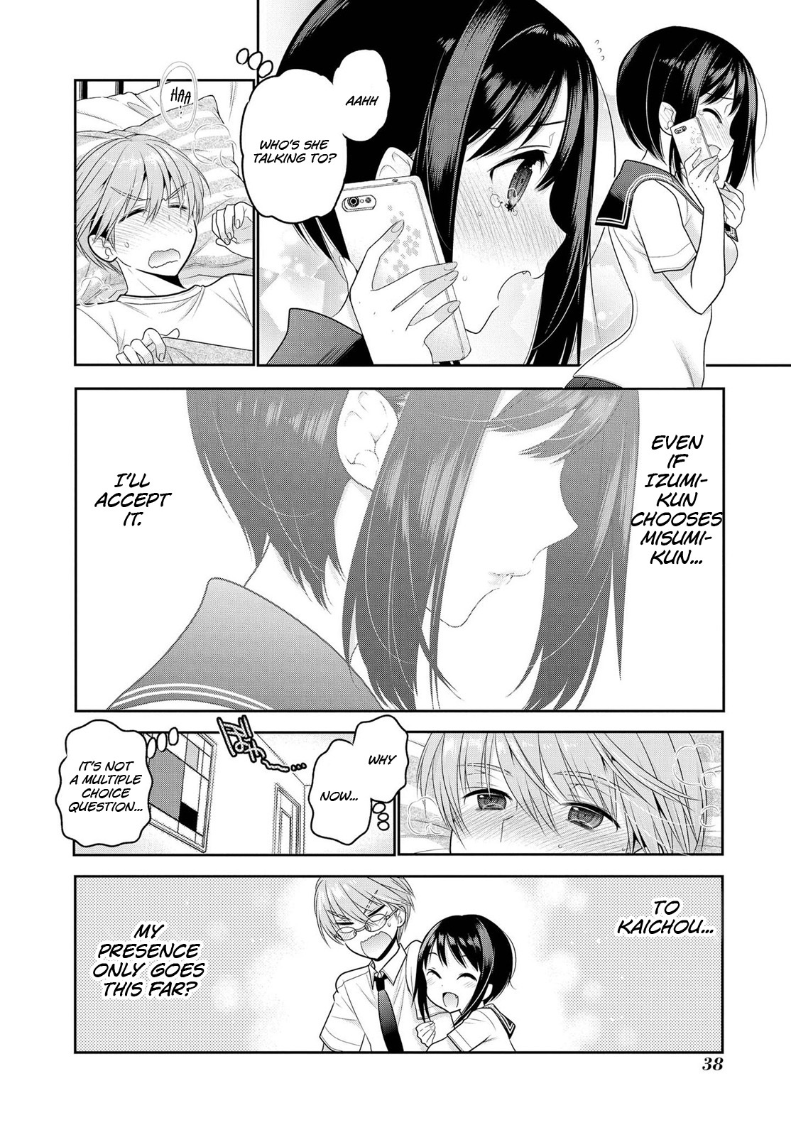 Okusama ga Seito Kaichou! Chapter 65 page 5 - Chapter 65: President's Cold Lips