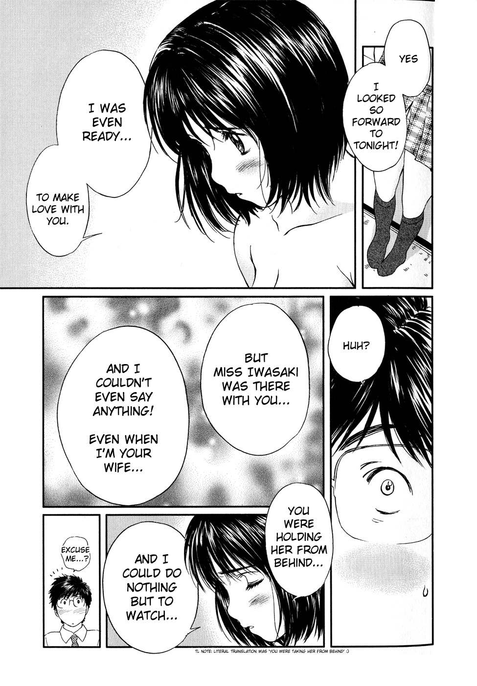 Okusama wa Joshi Kousei Chapter 4.27 page 7 - Vol.4 Chapter 27: Shameful...