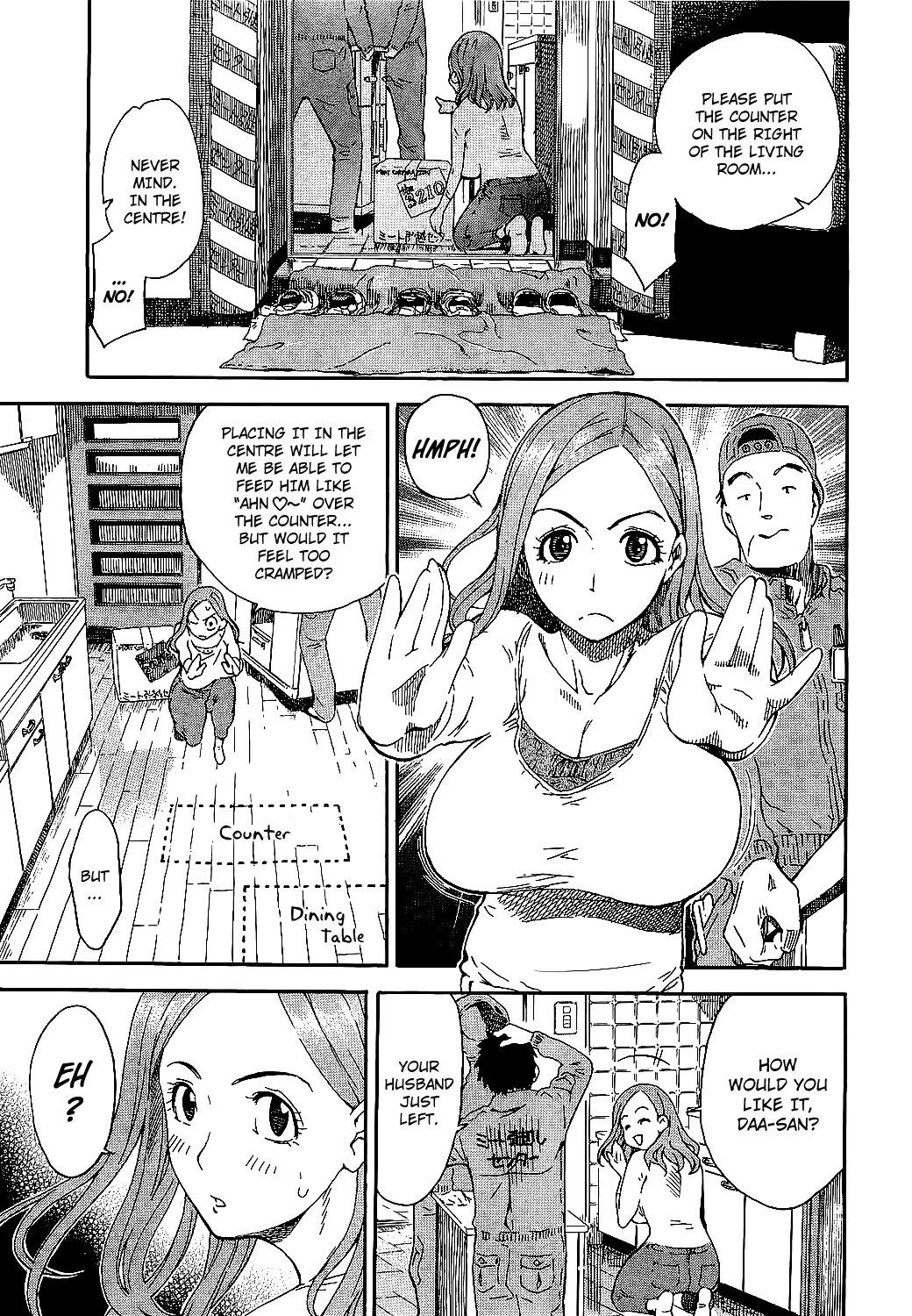 Okusan Chapter 1 page 9 - Chapter 1: Oku-San Arrives