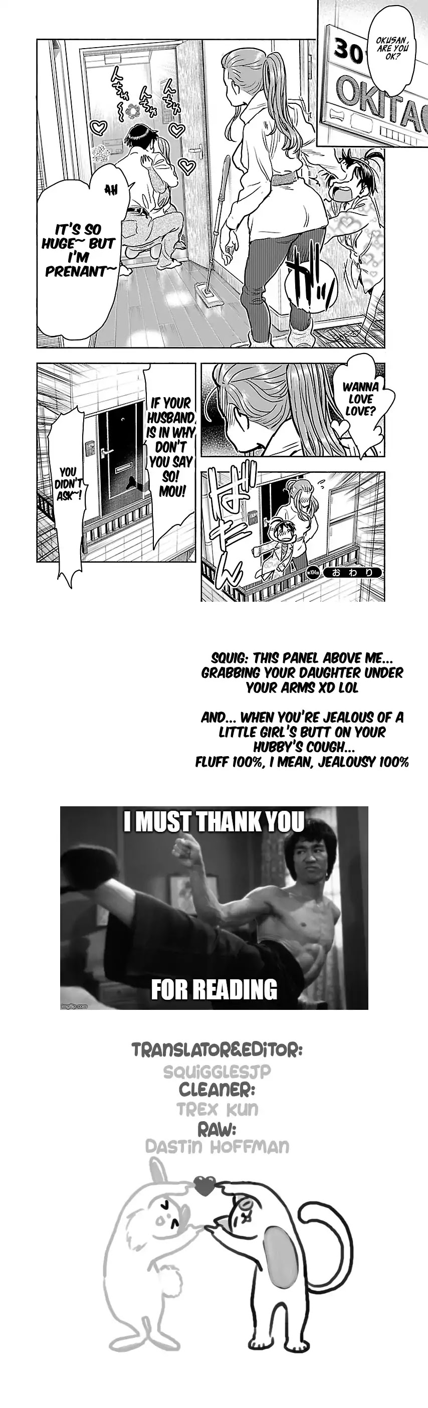 Okusan Chapter 104 page 24 - Chapter 104: Daa san and Moe and