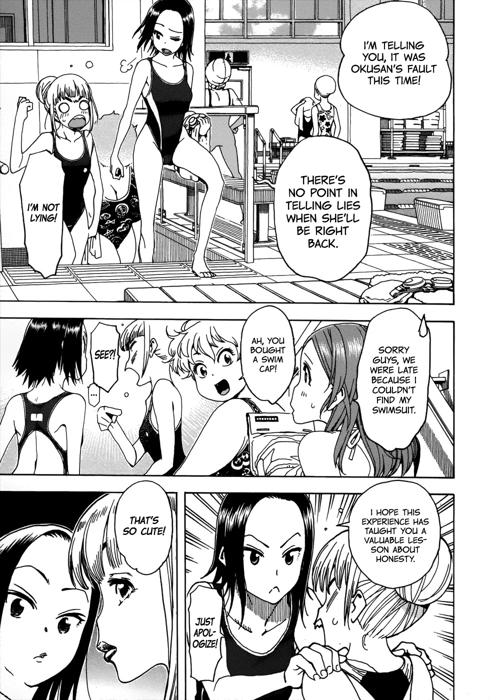 Okusan Chapter 11 page 11 - Chapter 11: Okusan Breaches the Chlorine Barrier