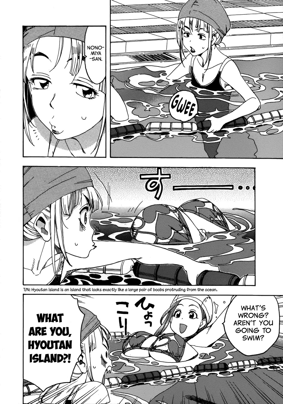 Okusan Chapter 11 page 18 - Chapter 11: Okusan Breaches the Chlorine Barrier